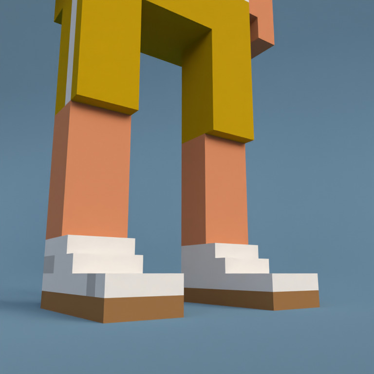 Meebit #3911 — Shoes