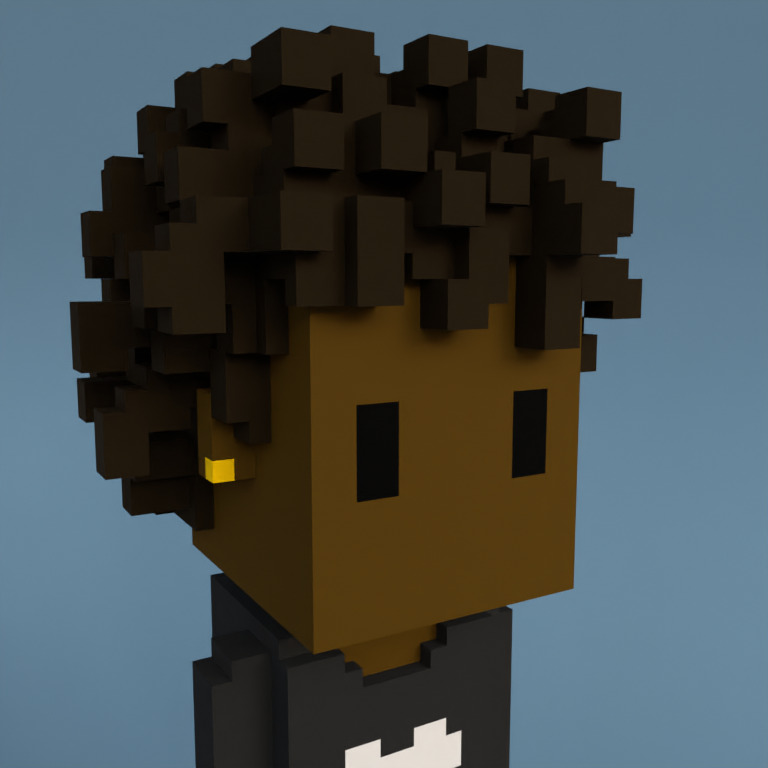 Meebit #3912 — Portrait
