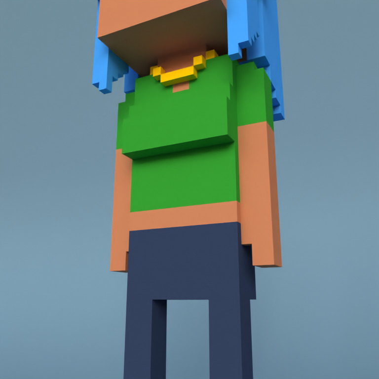 Meebit #3913 — Outfit