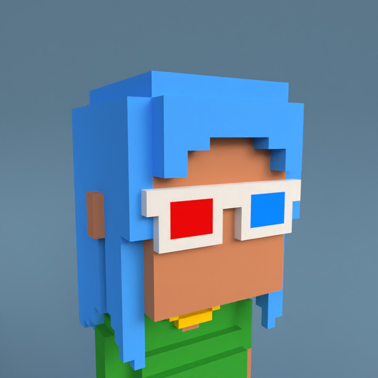 Meebit #3913 — Portrait