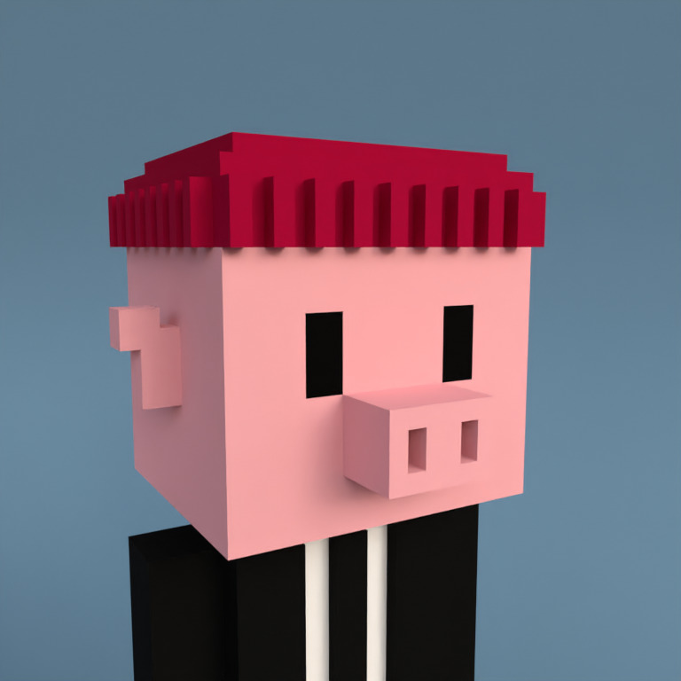 Meebit #3915 — Portrait