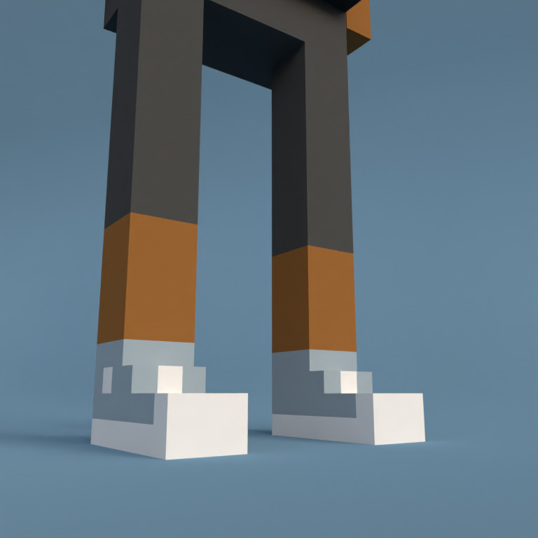 Meebit #3916 — Shoes
