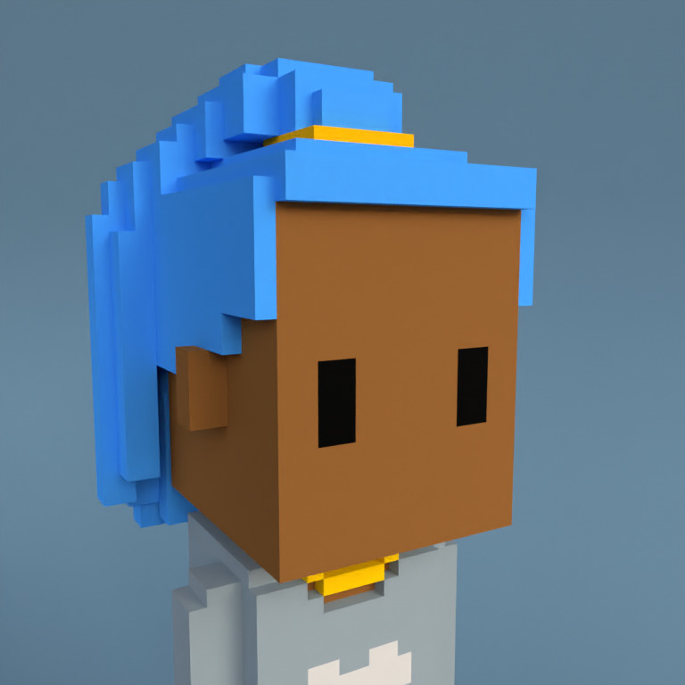 Meebit #3917 — Portrait