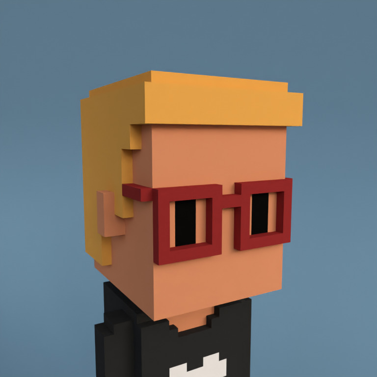 Meebit #3918 — Portrait