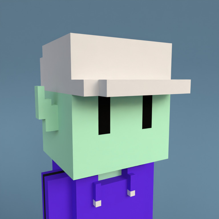 Meebit #3919 — Portrait