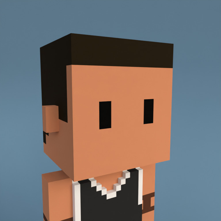 Meebit #3920 — Portrait