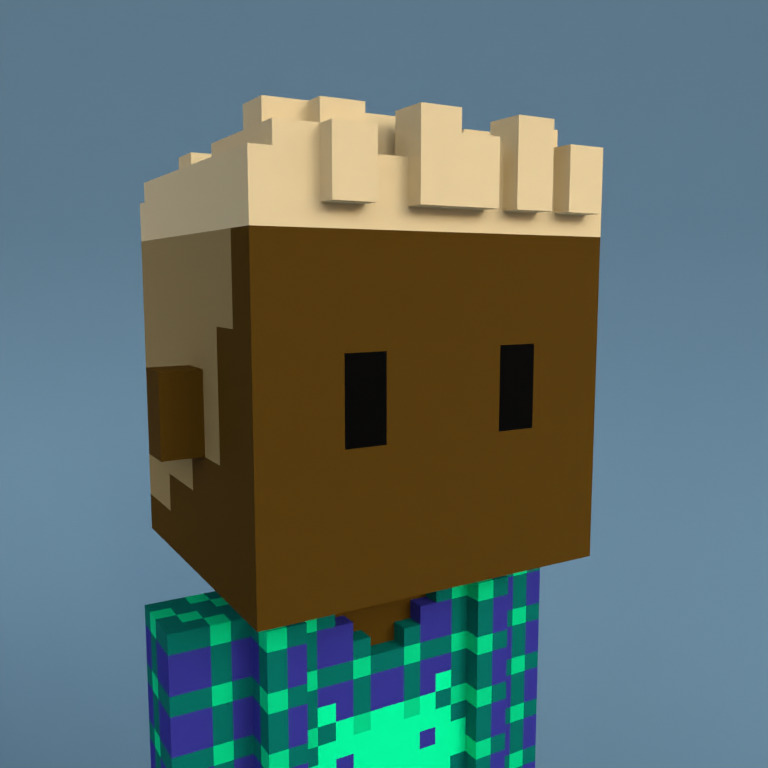 Meebit #3921 — Portrait