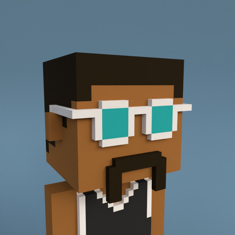 Meebit #3922 — Portrait