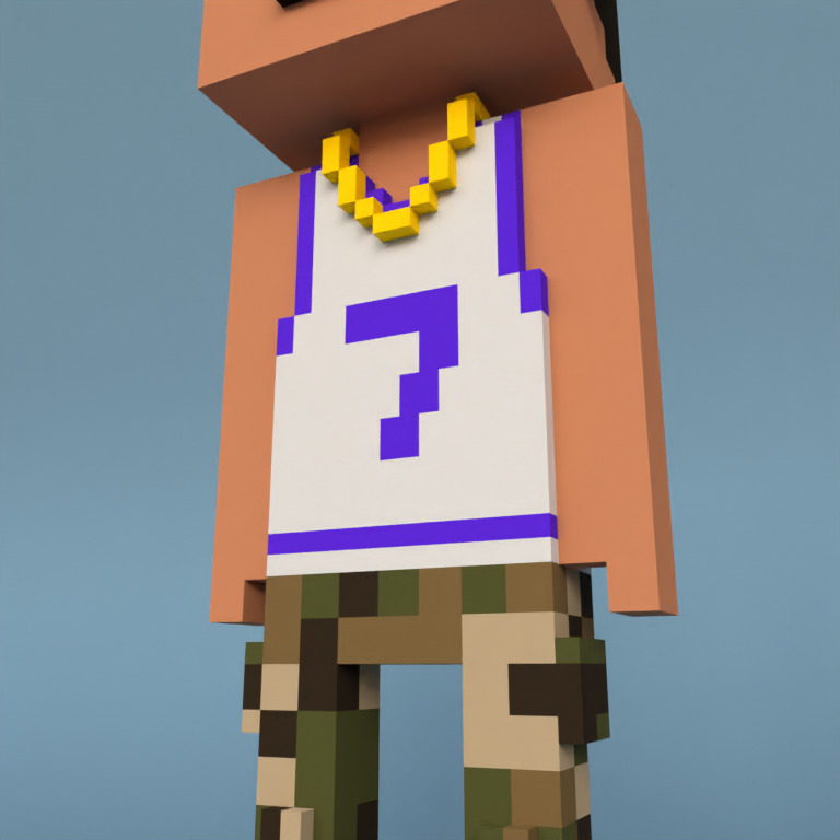 Meebit #3923 — Outfit