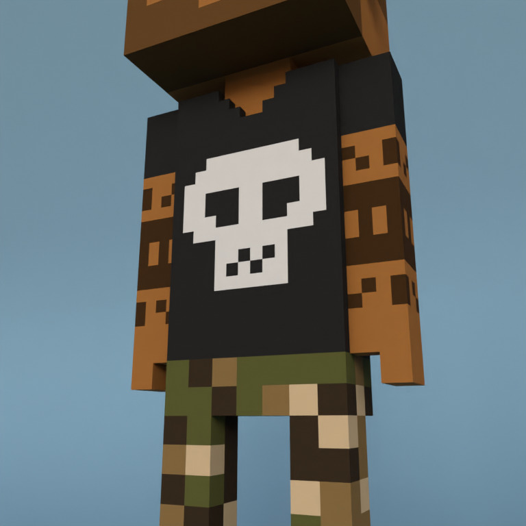 Meebit #3924 — Outfit