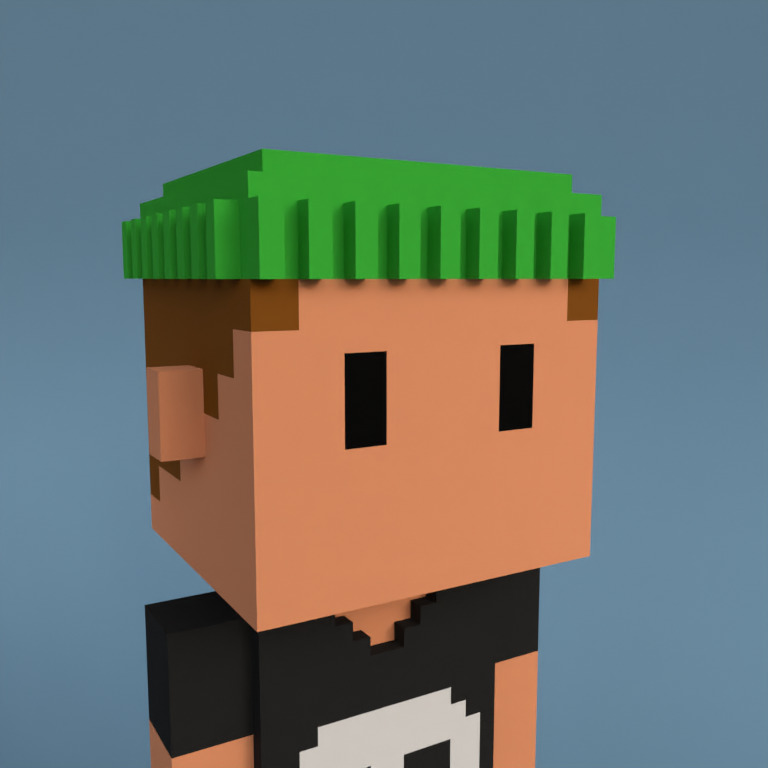 Meebit #3925 — Portrait