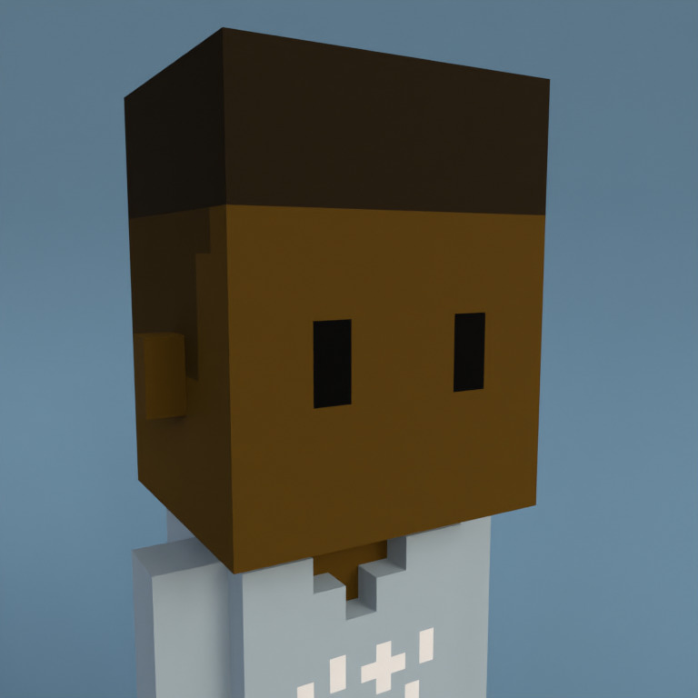 Meebit #3927 — Portrait