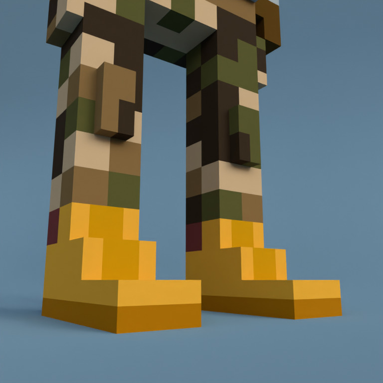 Meebit #3927 — Shoes