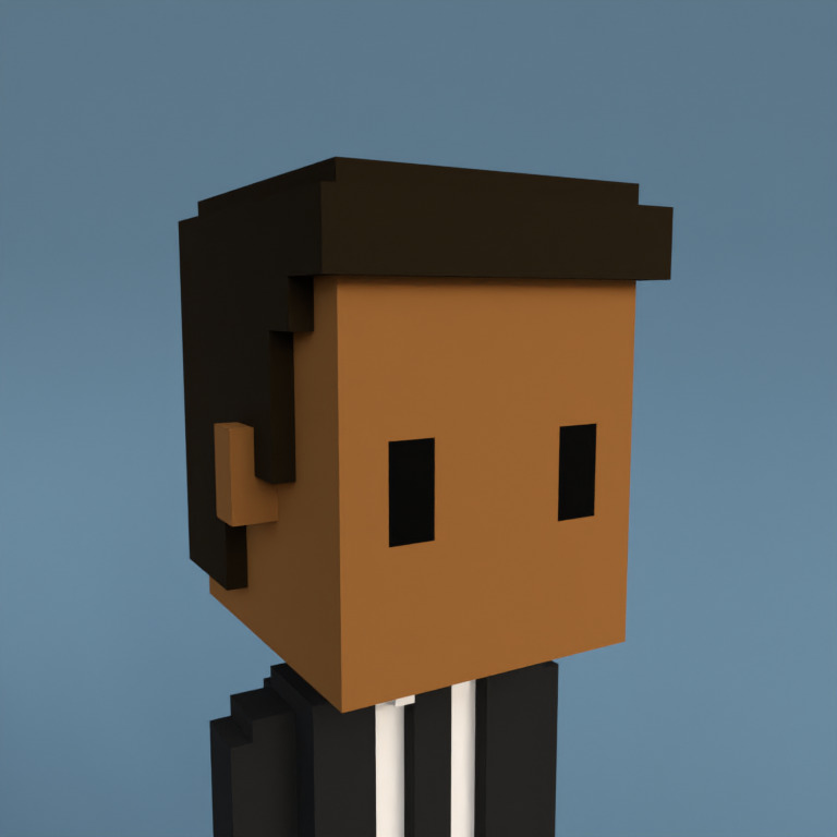 Meebit #3932 — Portrait