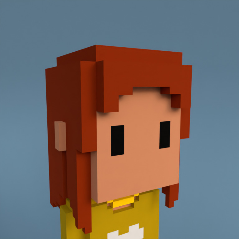 Meebit #3933 — Portrait