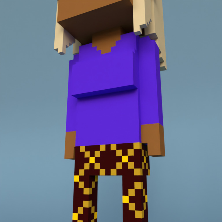 Meebit #3943 — Outfit