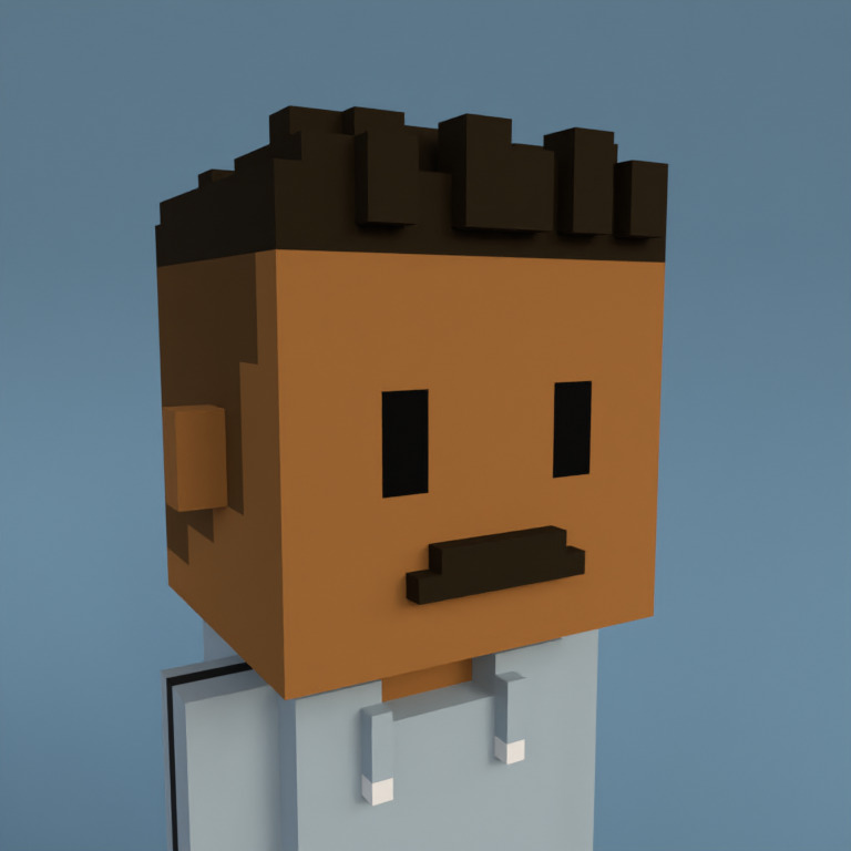 Meebit #3955 — Portrait