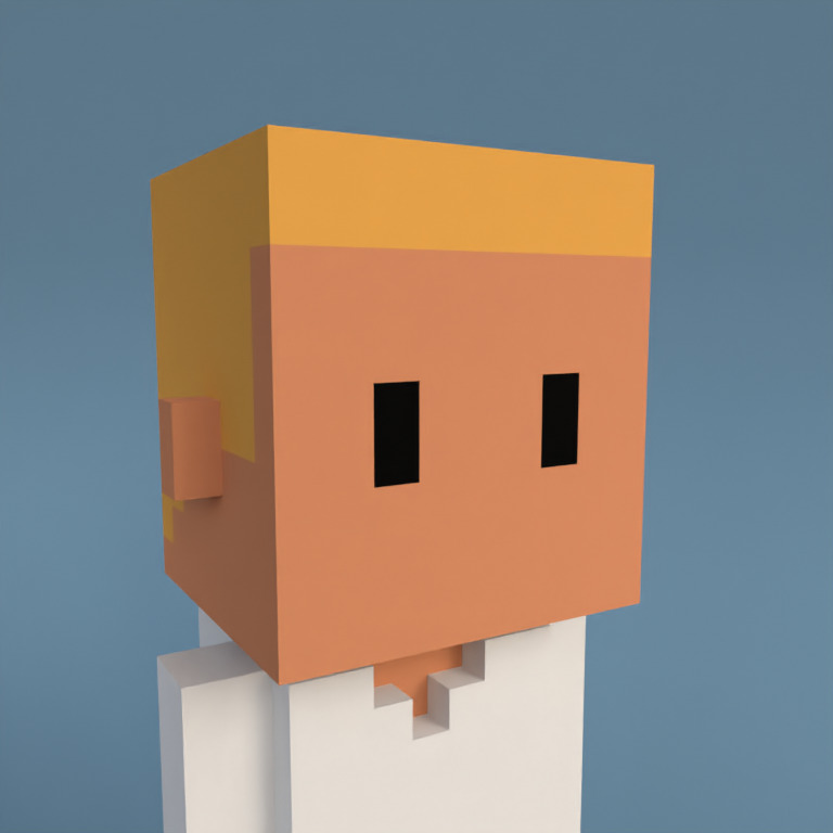Meebit #3962 — Portrait