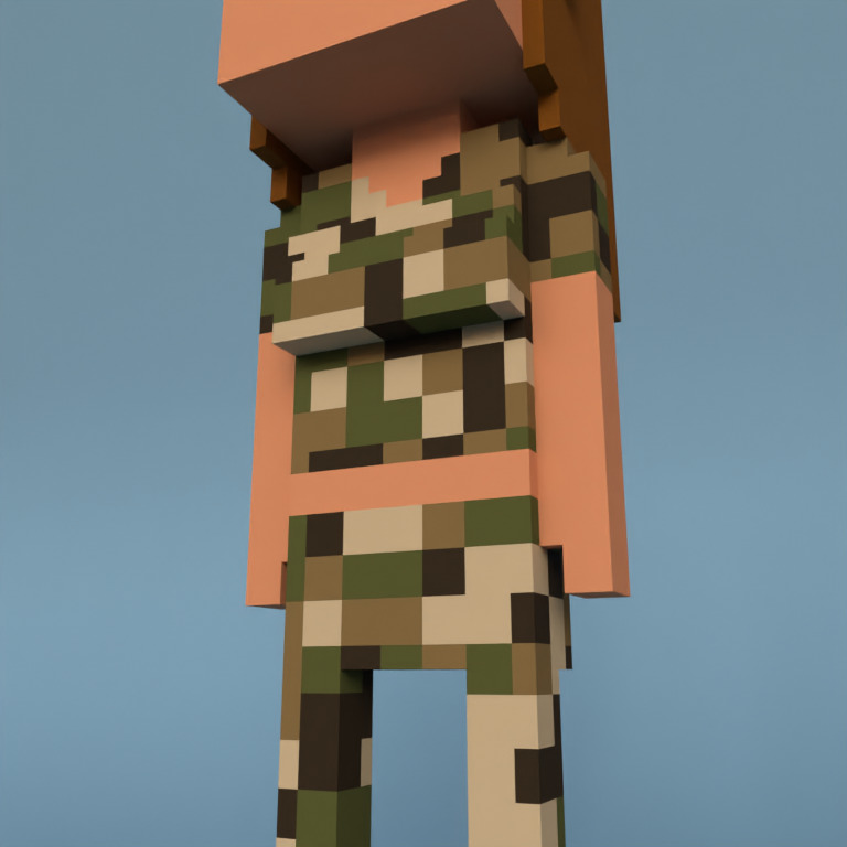 Meebit #3964 — Outfit