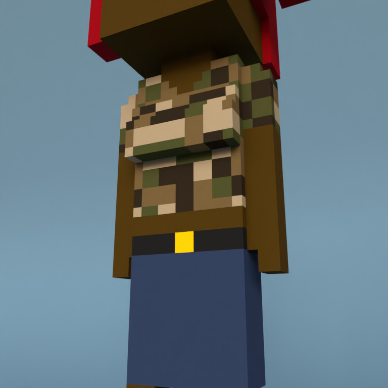 Meebit #3965 — Outfit