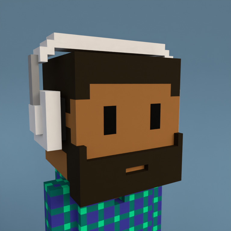 Meebit #3968 — Portrait