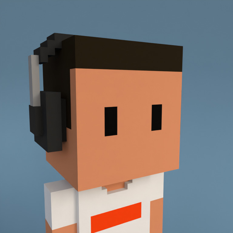 Meebit #3971 — Portrait