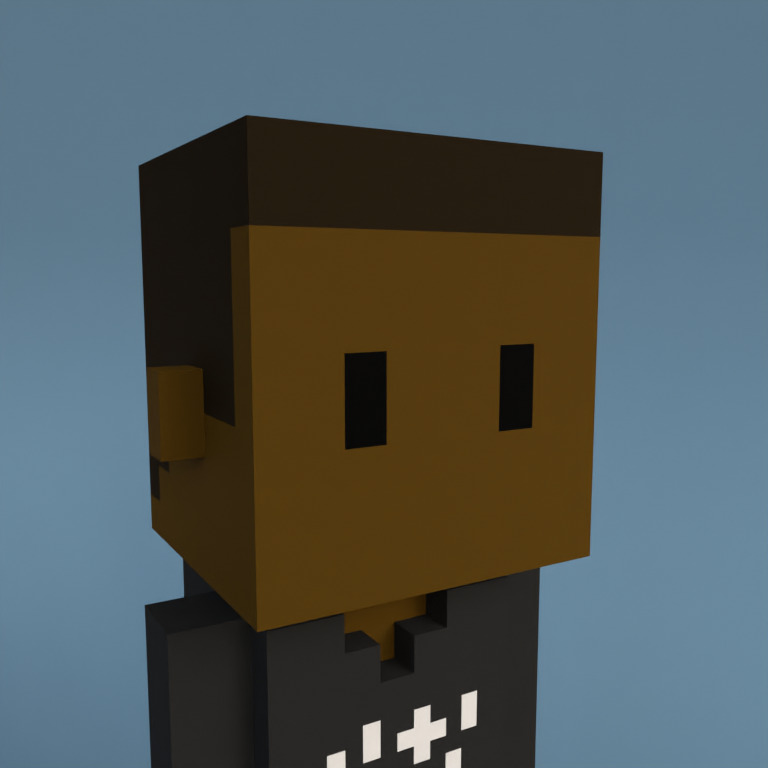 Meebit #3973 — Portrait