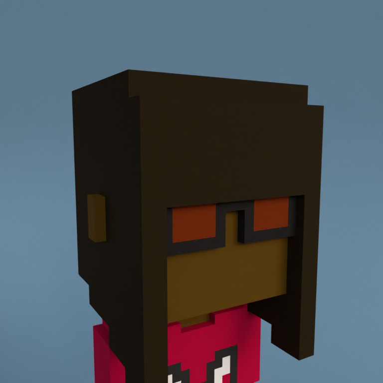 Meebit #3980 — Portrait