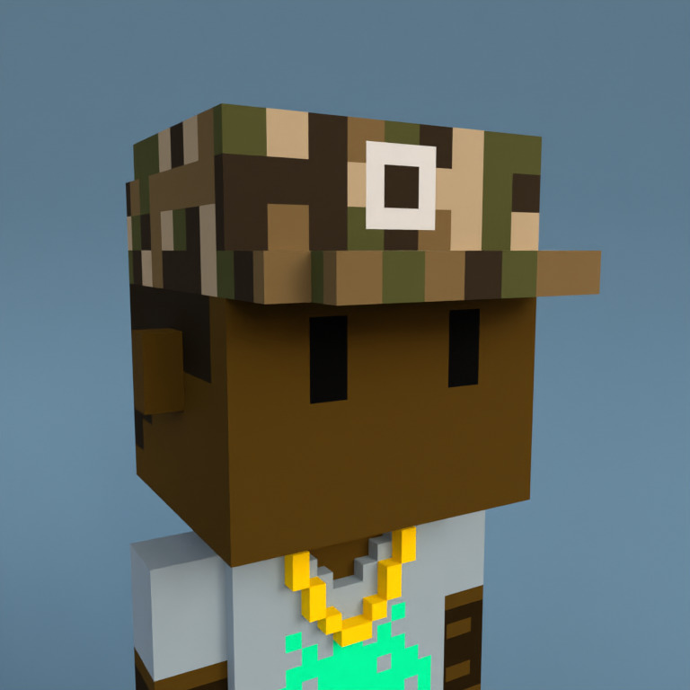 Meebit #3982 — Portrait
