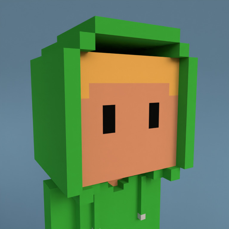 Meebit #3983 — Portrait