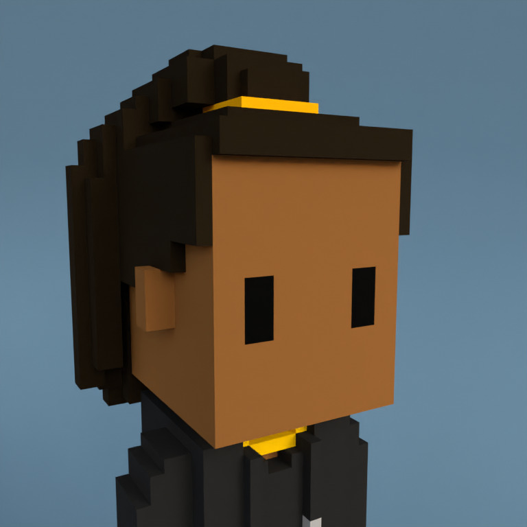 Meebit #3985 — Portrait