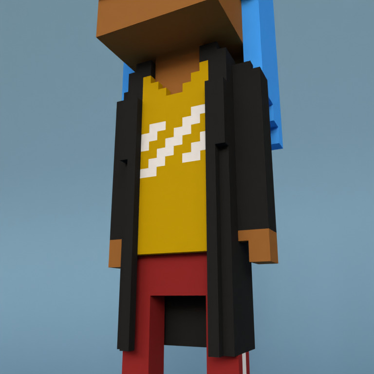 Meebit #3987 — Outfit