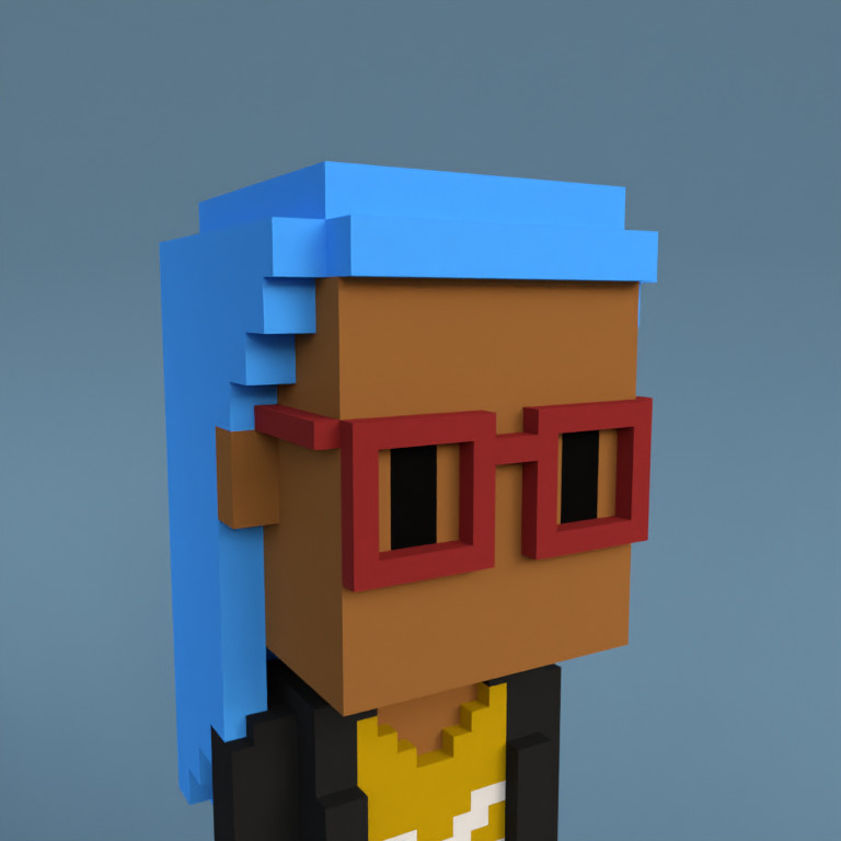 Meebit #3987 — Portrait