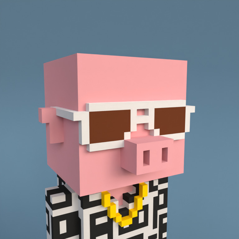 Meebit #3990 — Portrait