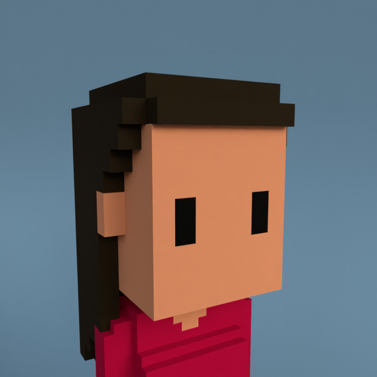 Meebit #3992 — Portrait