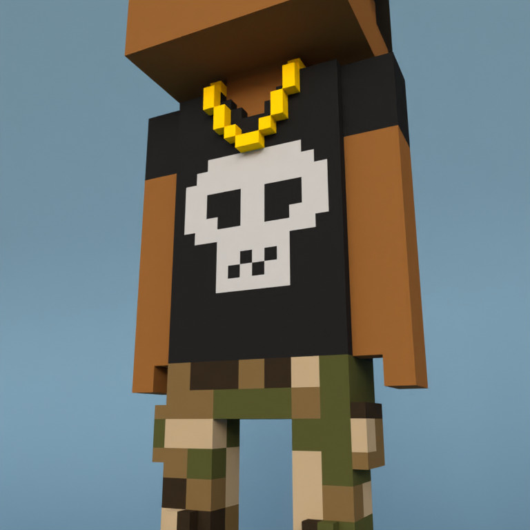 Meebit #3993 — Outfit