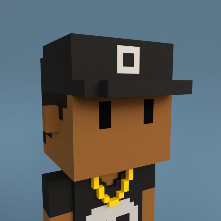 Meebit #3993 — Portrait