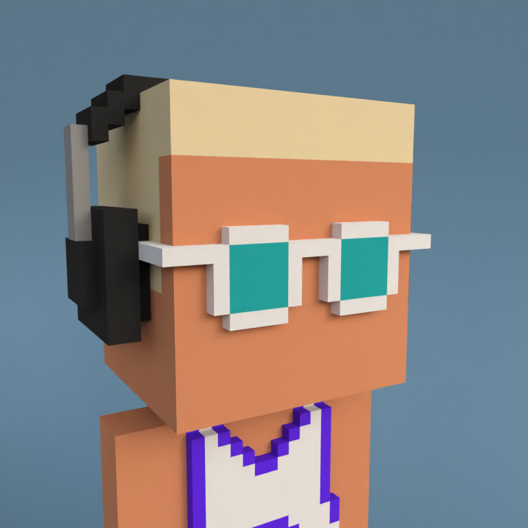 Meebit #3995 — Portrait