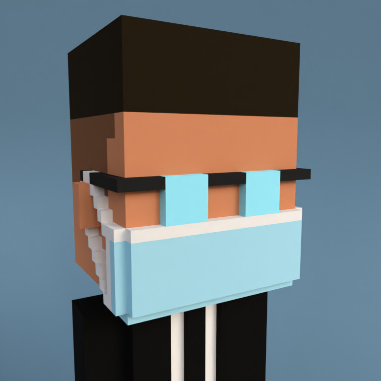Meebit #3996 — Portrait