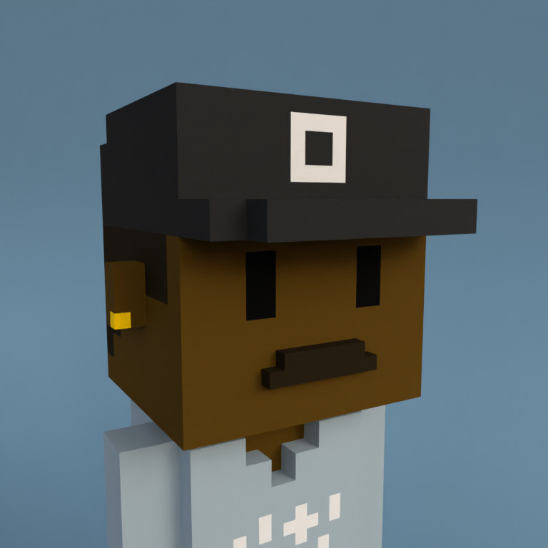 Meebit #3999 — Portrait