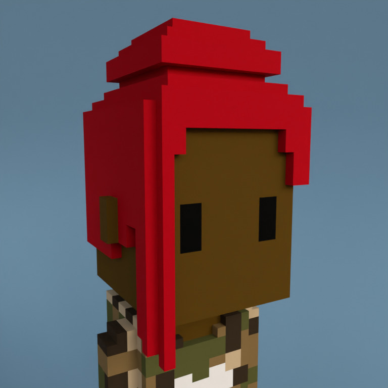 Meebit #4000 — Portrait