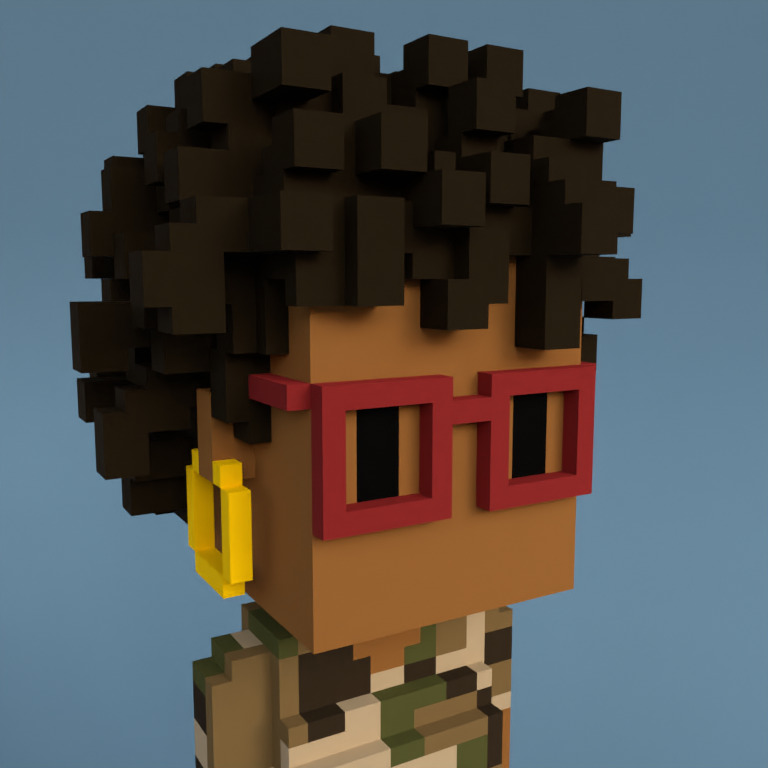 Meebit #4013 — Portrait