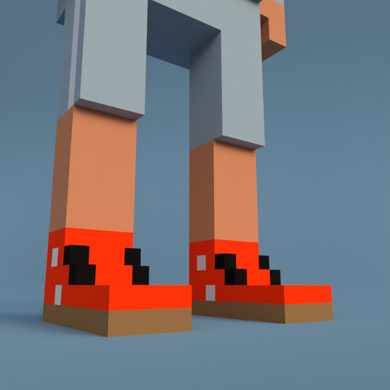 Meebit #4015 — Shoes