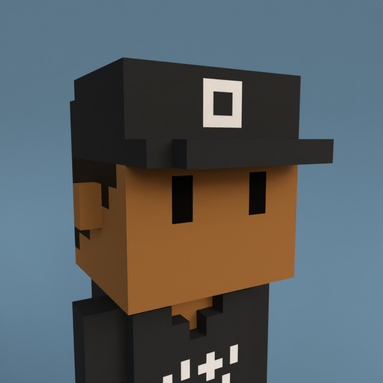 Meebit #4017 — Portrait