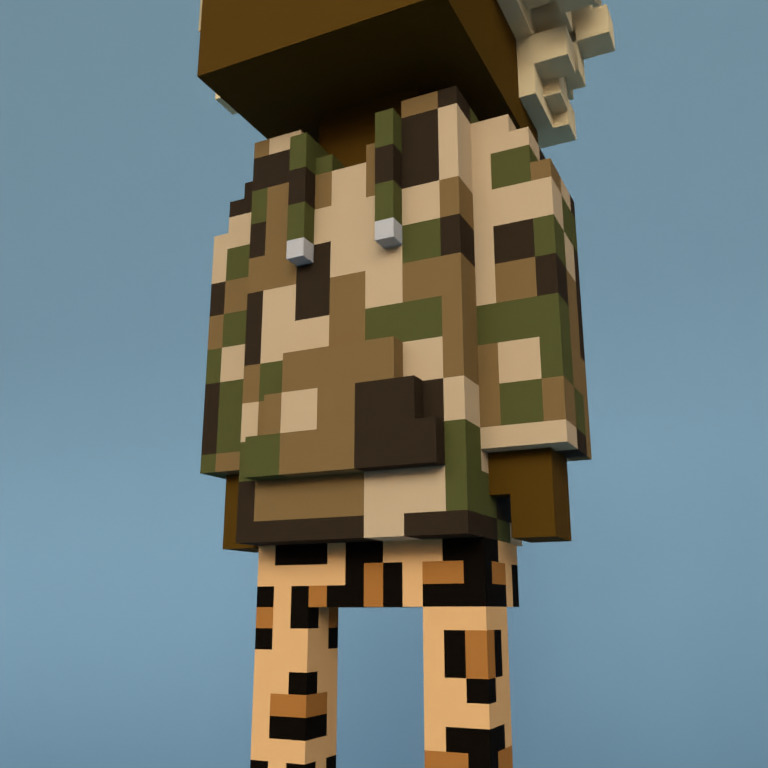 Meebit #4021 — Outfit