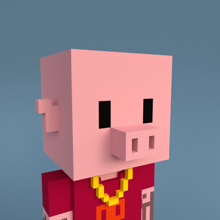 Meebit #4025 — Portrait