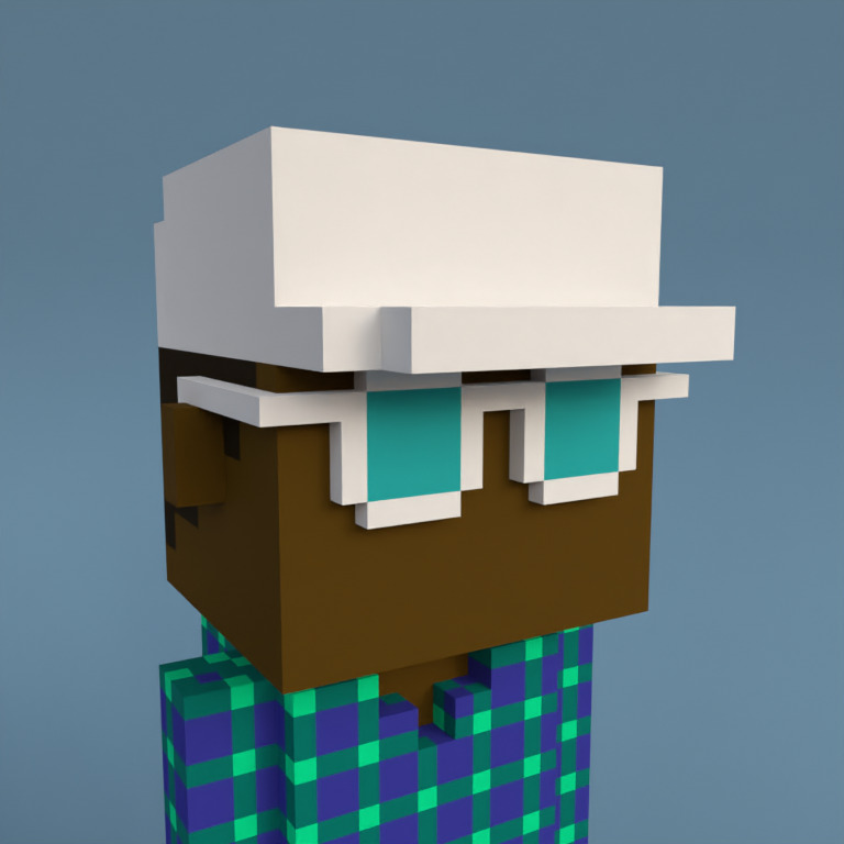 Meebit #4053 — Portrait