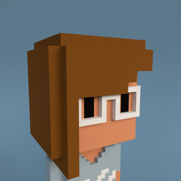 Meebit #4070 — Portrait