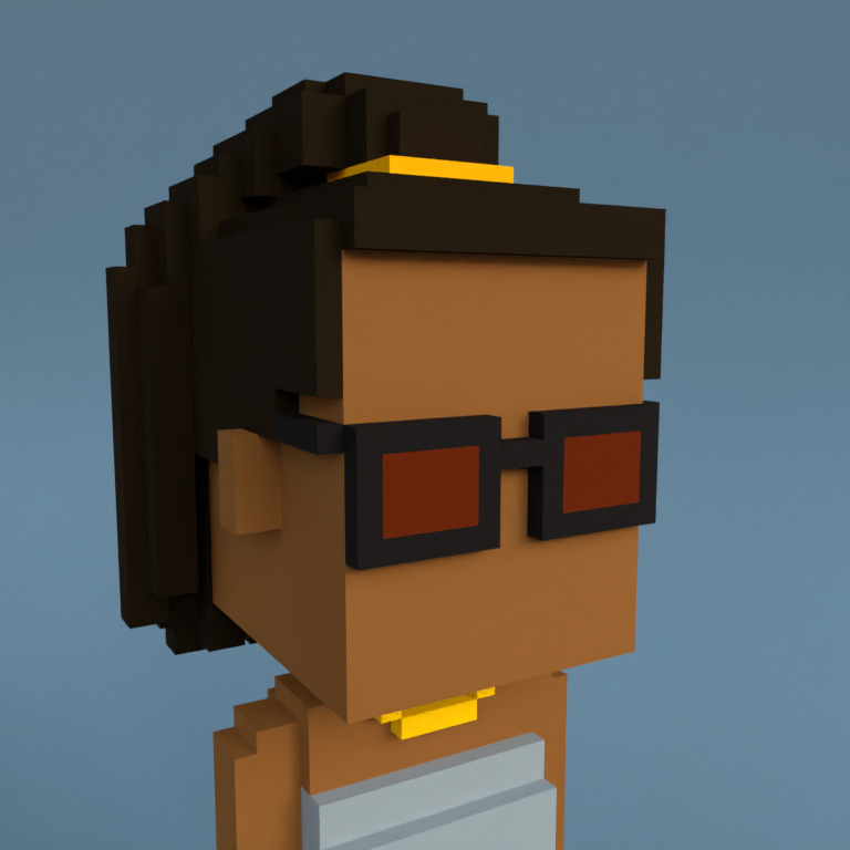 Meebit #4076 — Portrait
