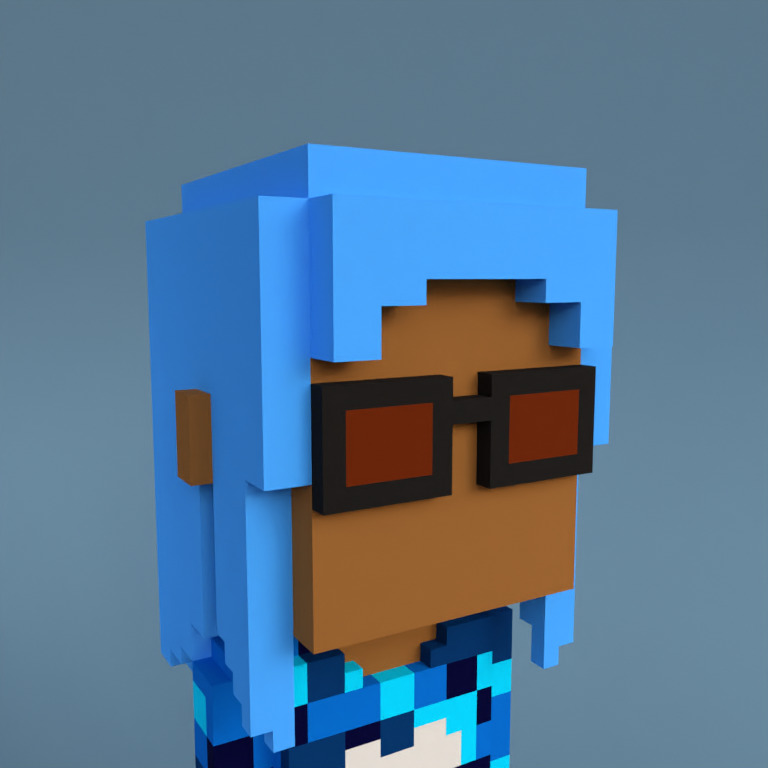 Meebit #4077 — Portrait